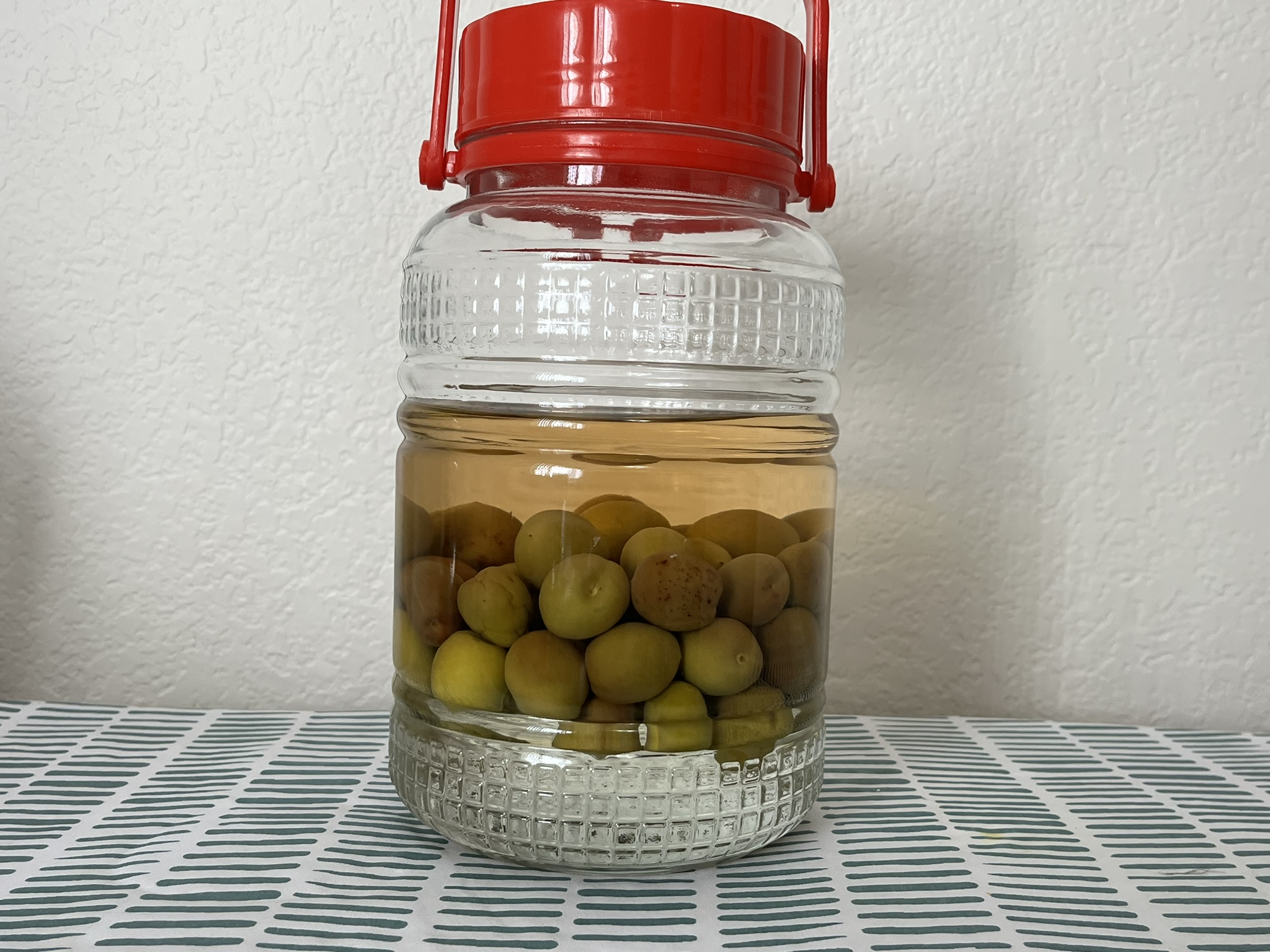 梅酒の仕込み〜5週間後