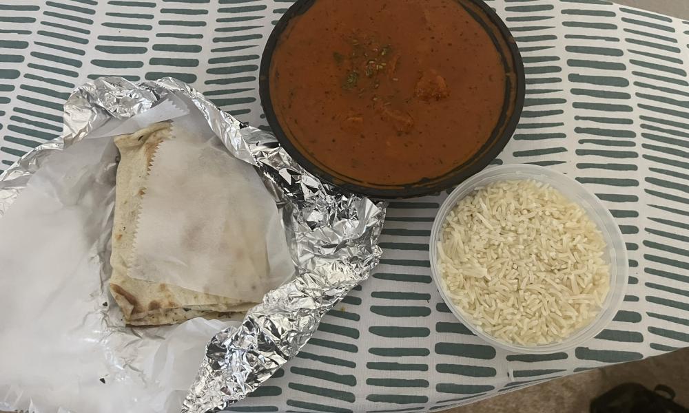 Chiken Tikka Masala & Garlic Naan