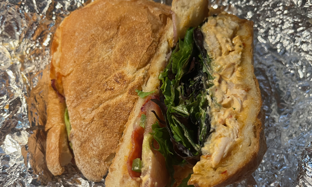 Grilled Chicken Pesto