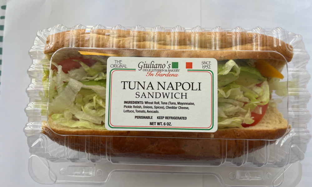 TUNA NAPOLI SANDWICH